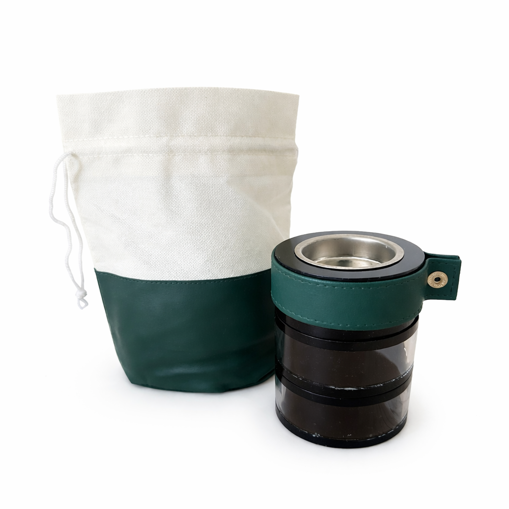 مدخن محمول فاخر ( أخضر )